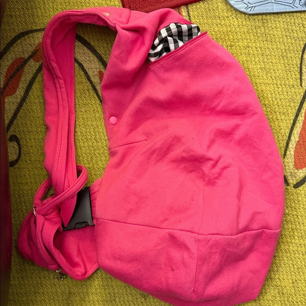 TOMKAS Pink Pet Sling Carrier